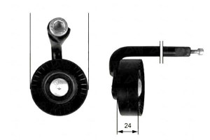 Rolka Napinacza Skoda Gates