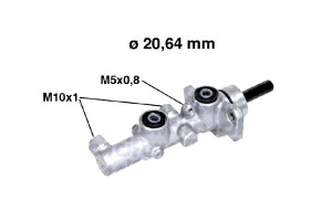 Pompa Hamulcowa Mazda 6 02-07 (+esp) Cifam