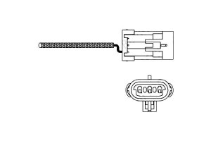 Sonda Lambda Opel Corsa 1,6 93- Delphi
