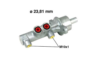 Pompa Hamulcowa Opel Corsa C Tigra Metelli