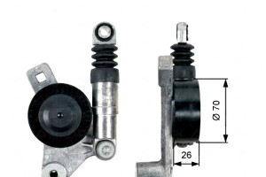 Napinacz Paska Wielorowkowego Chrysler Sebring 2.0