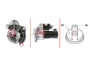 Rozrusznik 12v 0.9kw Casco