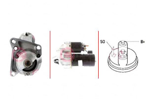 Rozrusznik 12v 1.1kw Casco