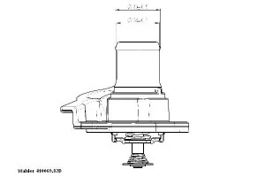 Termostat Fiat 82c Ducato 2,3d 06- Wahler