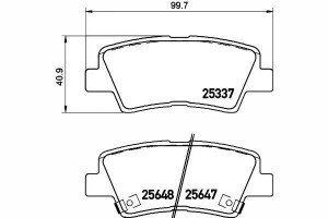 Klocki Hamulcowe Hyundai Grandeur I10 Kia Optima S