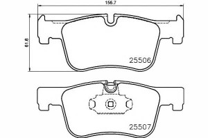 Klocki Hamulcowe Bmw Przód 1 3 4 10- Textar