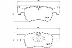 Klocki Hamulcowe Bmw Przód F20 F21 114-118 10- Tex