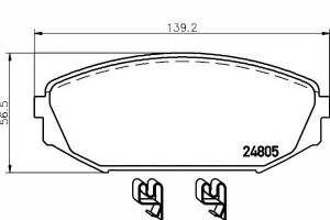 Klocki Hamulcowe Honda Przód Odyssey 07- Textar