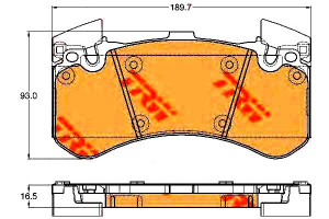 Klocki Hamulcowe Audi Przód A8 2,0-6,3 09-18 Trw