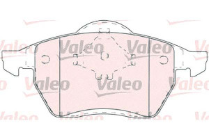 Klocki Hamulcowe Valeo 1133445 1143349 1201124 7m3
