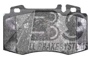 Klocki Hamulcowe Mercedes W220 S-klasa 98-05 A.b.s