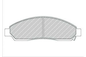 Klocki Hamulcowe Isuzu D-max I 2.5d/3.0d 05.02-06.