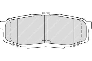 Klocki Hamulcowe Lexus Lx Toyota Land Cruiser 200