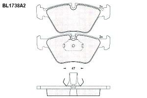 Klocki Hamulcowe Bmw 3 E46 X3 E83 Z4 E85 Z4 E86 20
