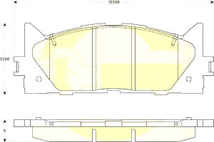 Klocki Hamulcowe Toyota Camry 06> Girling Girling