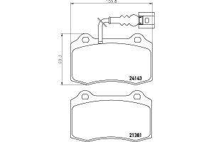 Klocki Hamulcowe Hella Pagid 1ml698151