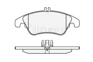 Klocki Hamulcowe Mercedes Przód W204 07- W212 09-