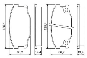 Klocki Hamulcowe Mitsubishi Canter (fe5 Fe6) 6.gen