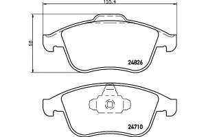 Klocki Hamulcowe Mintex 410600629r 440600629r 1304