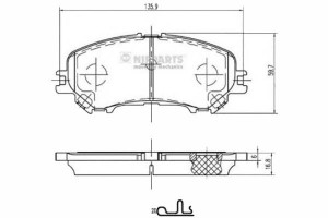 Klocki Hamulcowe Nissan Qashqai Ii Renault Kadjar