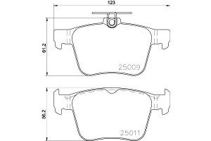 Klocki Hamulcowe Hella Pagid 8v0698451d 8v0698451a