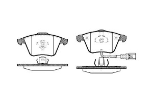 Klocki Hamulcowe Remsa 4f0698151k 1k0698151b