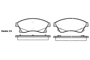 Klocki Hamulcowe Remsa 13374966 542120 13301207 Ad