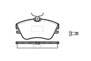 Klocki Hamulcowe Remsa 701615115c 701698151d 70169