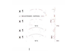Klocki Hamulcowe Mercedes W163 Ml230-ml430 98-05 Z