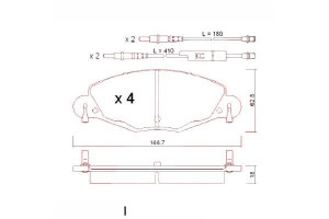 Klocki Hamulcowe Citroen C5 2.2hdi-3.0 01-08 Zimme