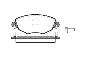 Klocki Hamulcowe Ford Mondeo Jaguar X-type 18.4mm