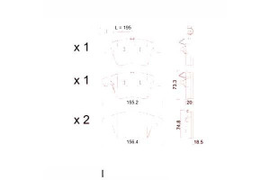 Klocki Hamulcowe Vw T5 03- Koła 16 Z Czuj. Zimmerm