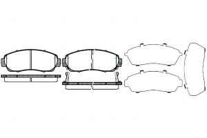 Klocki Hamulcowe Honda Cr-v 06> Roadhouse Roadhous