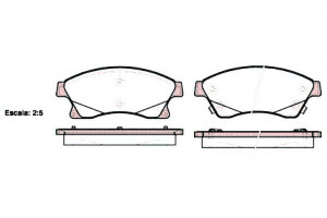 Klocki Hamulcowe Chevrolet Aveo Cruze Opel Astra T