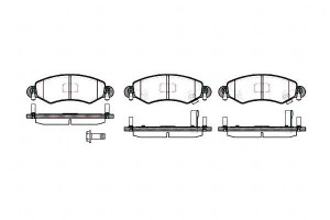 Klocki Hamulcowe Opel Agila 09 00 Suzuki Wagon R+