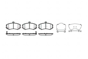 Klocki Hamulcowe Hyundai Elantra 17mm Wva24369 Z C