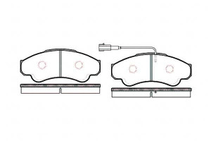 Klocki Hamulcowe Citroen Jumper Fiat Ducato Peugeo