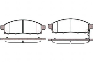 Klocki Hamulcowe Mitsubishi L200 16mm Wva24529 Z C