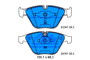 Klocki Hamulcowe Bmw 3 (e90) 3 (e91) 3 (e92) 3 (e9