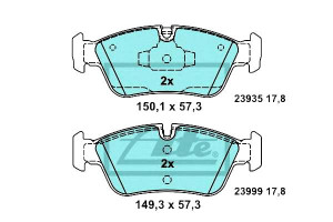 Klocki Hamulcowe Ceramiczne Bmw 1 (e81) 1 (e87) 3