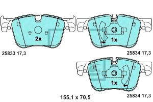 Klocki Hamulcowe Ceramiczne Citroen C4 Grand Picas