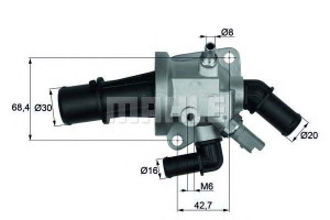Termostat Opel 88c 1,3cdti 05- Behr