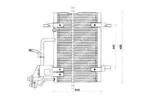 Skraplacz Klimatyzacji Audi A4 Vw Passat 1.6-2.8 1