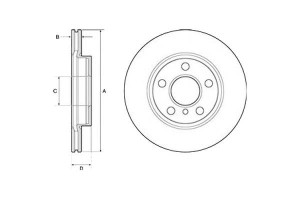 Tarcze Hamulcowe 2szt Bmw 2 (f45) Mini (f55) (f56)