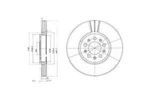 Tarcze Hamulcowe 2szt Rvi Messenger Audi A1 A3 Sea
