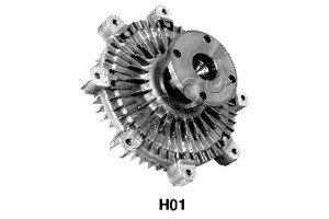 Sprzęgło Wiskozowe Hyundai H100 2,5d 93- Japanpart