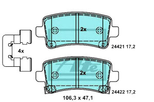 Klocki Hamulcowe Ceramiczne Opel Insignia A Insign