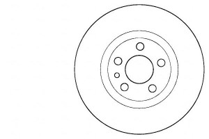 Tarcze Hamulcowe 2szt Fiat Ulysse 94-02 A.b.s.