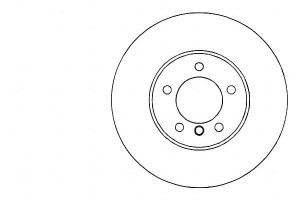 Tarcze Hamulcowe 2szt Bmw 5 E39 95-03 A.b.s.