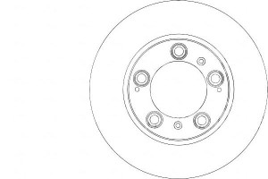 Tarcze Hamulcowe 2szt Porsche Boxster 96-04 A.b.s.